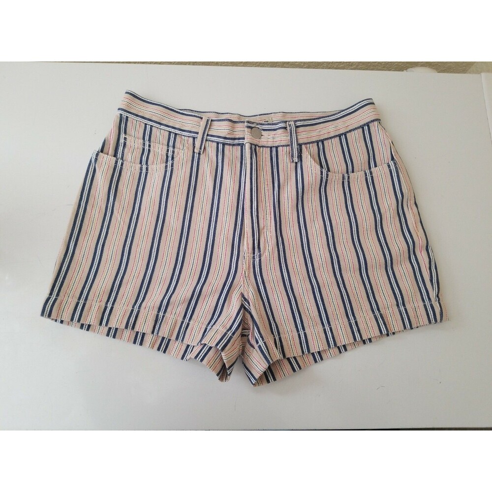 Vintage Guess Jeans Womens Size 30 Made In USA Red White Blue Shorts Asap Rocky